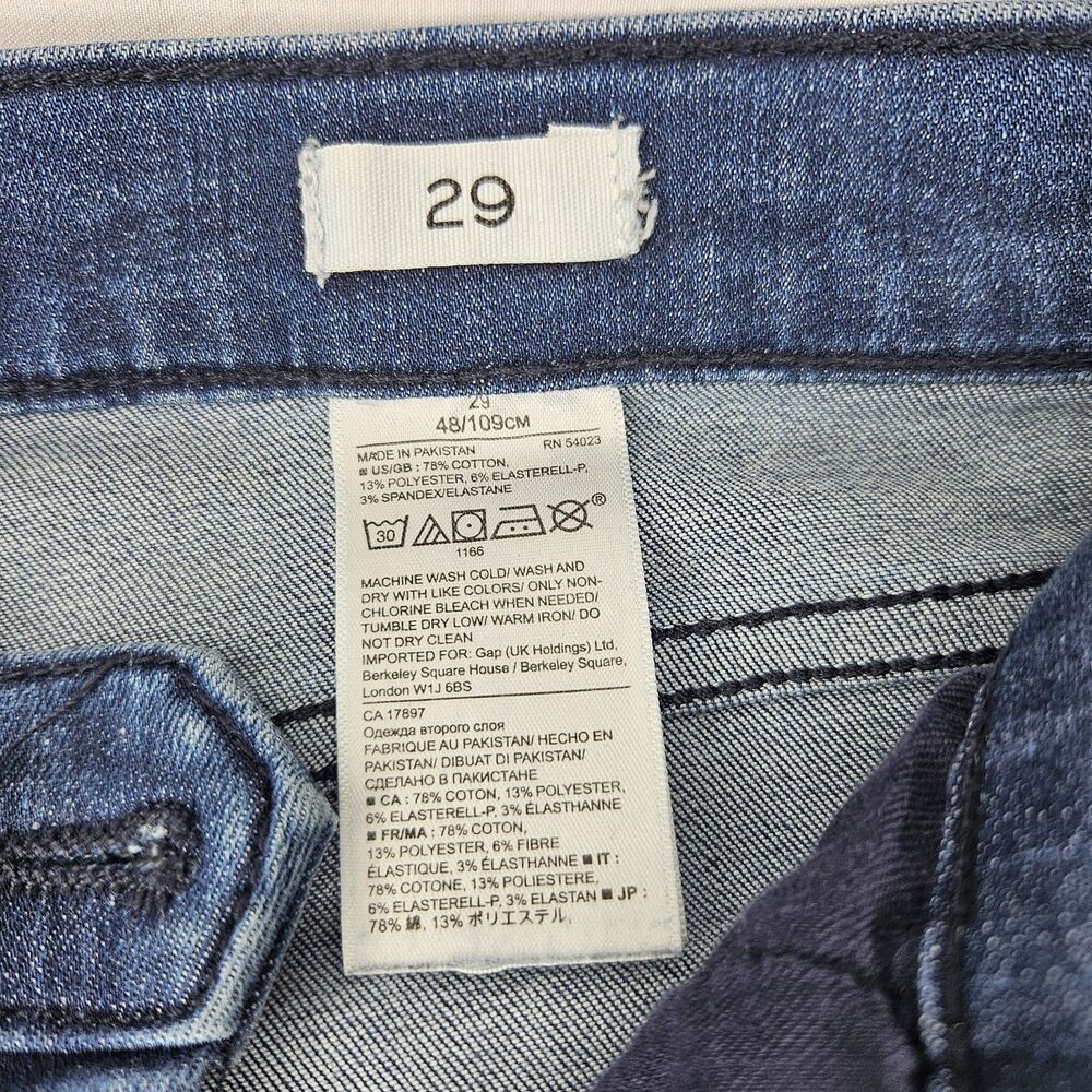 Banana Republic Premium Denim Sailor Flare Jeans, Size 29 (6) - Picture 8 of 10